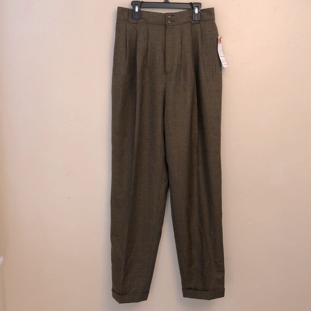 Geoffrey Beene Sport Vintage Wool Trousers